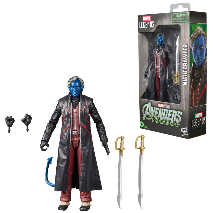 [PREORDER] Marvel Legends Series Marvel Studios' Avengers: Doomsday Nightcrawler | 6-Inch Action Figure | Hasbro