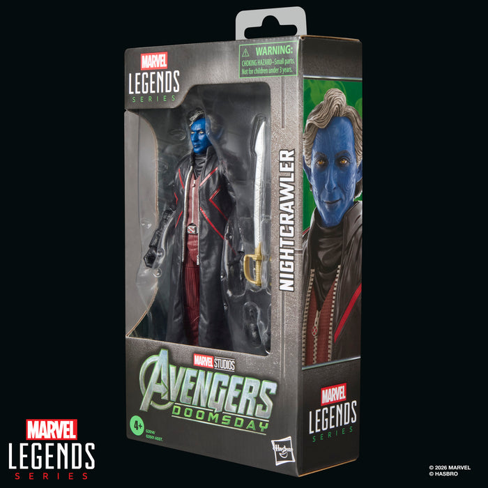 [PREORDER] Marvel Legends Series Marvel Studios' Avengers: Doomsday Nightcrawler | 6-Inch Action Figure | Hasbro