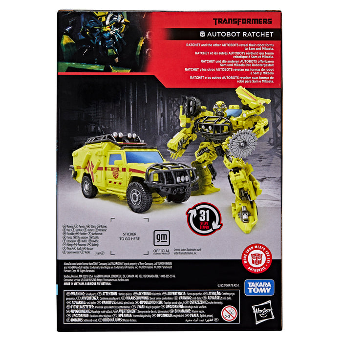 [PREORDER] Autobot Ratchet (Movie 1) | Transformers Studio Series Action Figure | Hasbro