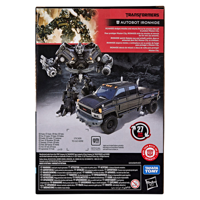 [PREORDER] Autobot Ironhide (Movie 1) | Transformers Studio Series Action Figure | Hasbro