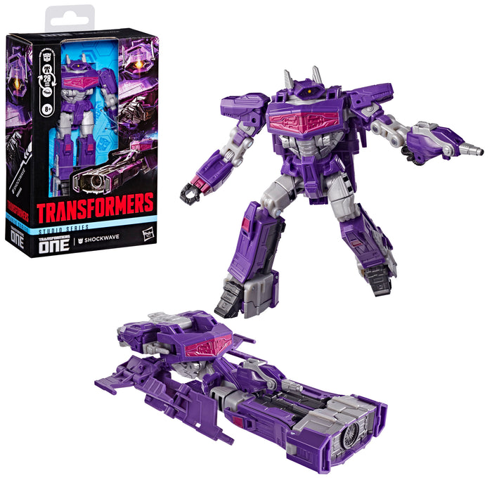[PREORDER] Deluxe Class Shockwave (Transformers ONE) | Transformers Studio Series Action Figure | Hasbro