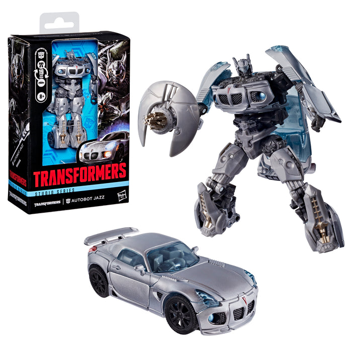 [PREORDER] Deluxe Class Autobot Jazz (Movie 1) | Transformers Studio Series Action Figure | Hasbro