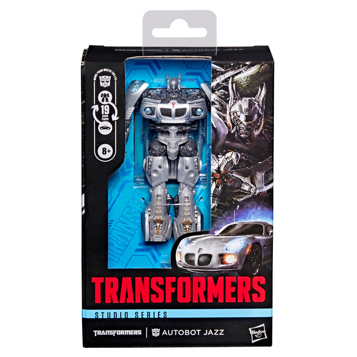 [PREORDER] Deluxe Class Autobot Jazz (Movie 1) | Transformers Studio Series Action Figure | Hasbro
