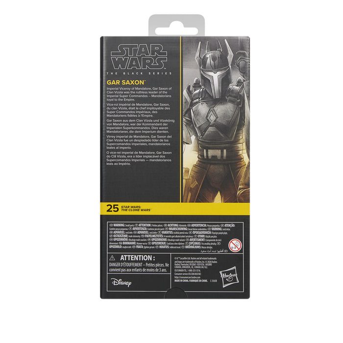[PREORDER] Star Wars The Black Series Gar Saxon | Action Figure | Hasbro