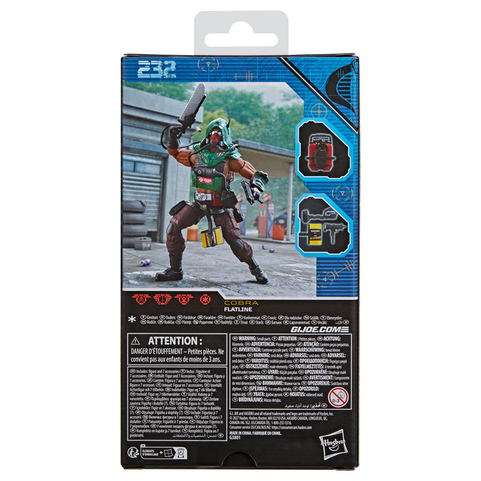 [PREORDER] G.I. Joe Classified Series #232, Dreadnok Flatline | Action Figure | Hasbro