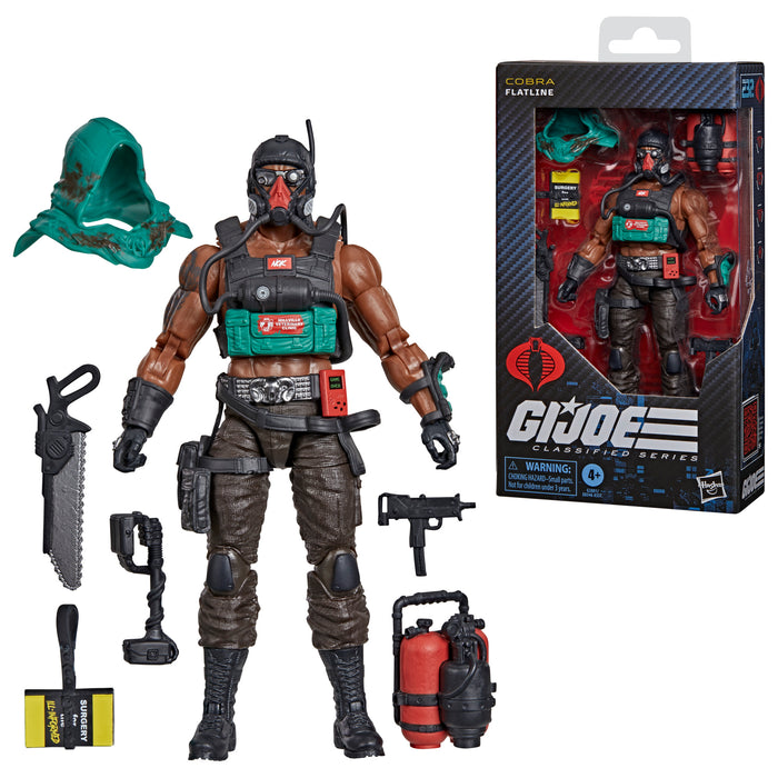 [PREORDER] G.I. Joe Classified Series #232, Dreadnok Flatline | Action Figure | Hasbro