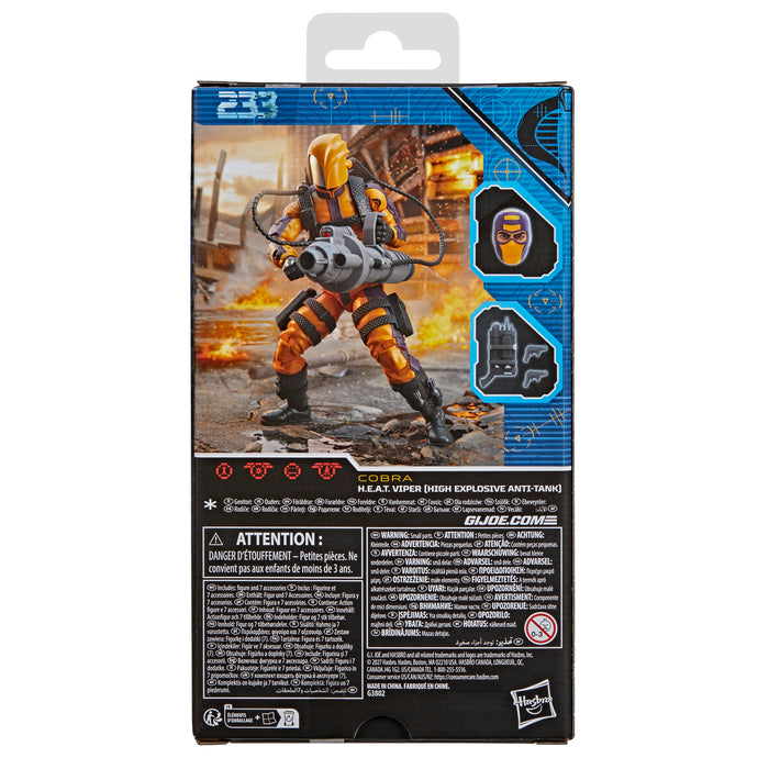 [PREORDER] G.I. Joe Classified Series #233, H.E.A.T. Viper | Action Figure | Hasbro