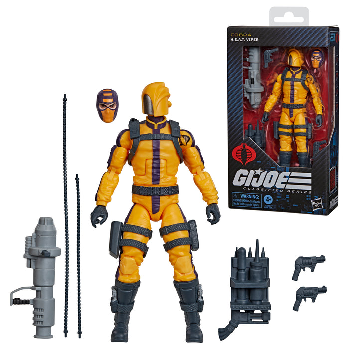 [PREORDER] G.I. Joe Classified Series #233, H.E.A.T. Viper | Action Figure | Hasbro
