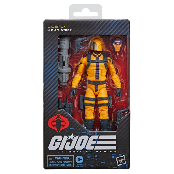 [PREORDER] G.I. Joe Classified Series #233, H.E.A.T. Viper | Action Figure | Hasbro
