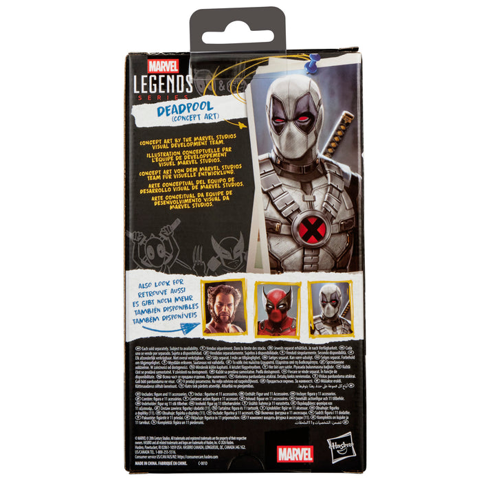 [PREORDER] Marvel Legends Series Deadpool (Concept Art) | ACTION FIGURE | HASBRO