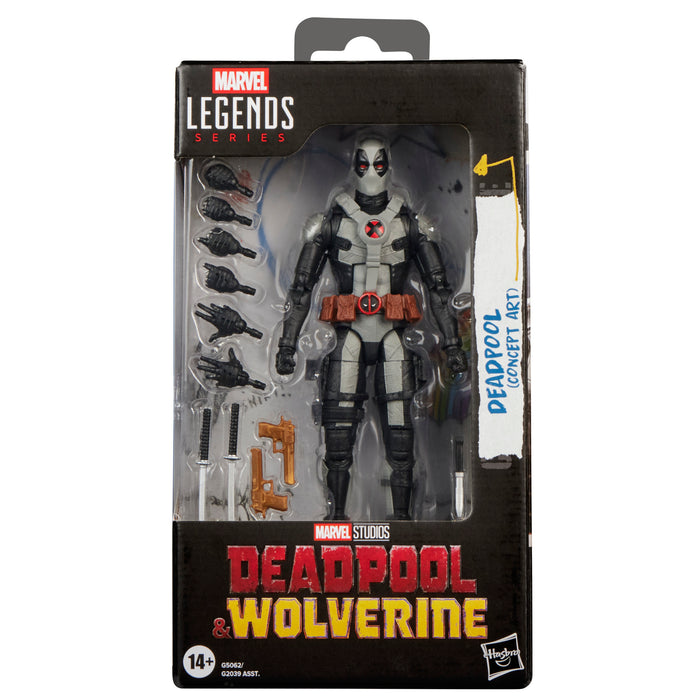 [PREORDER] Marvel Legends Series Deadpool (Concept Art) | ACTION FIGURE | HASBRO