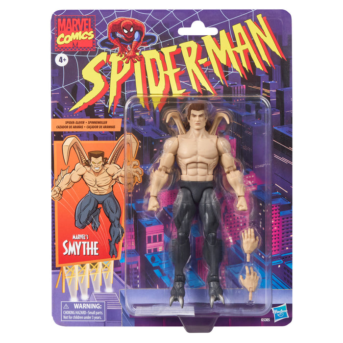 [PREORDER] Marvel Legends Retro Cardback Marvel's Smythe, Spider-Man: The Animated Series | Action Figure | Hasbro