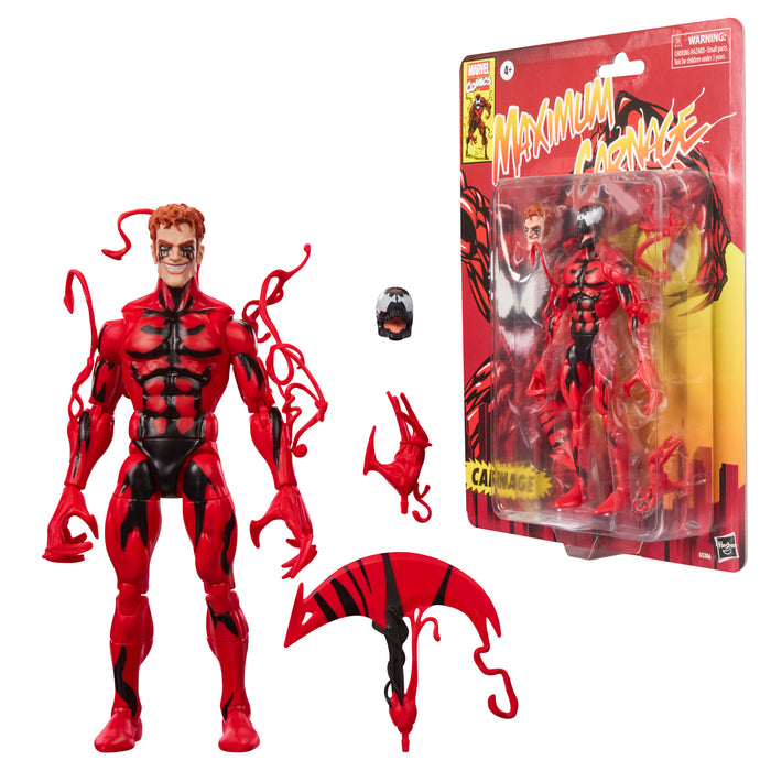 [PREORDER] Marvel Legends Retro Cardback Carnage, Maximum Carnage | Action Figure | Hasbro
