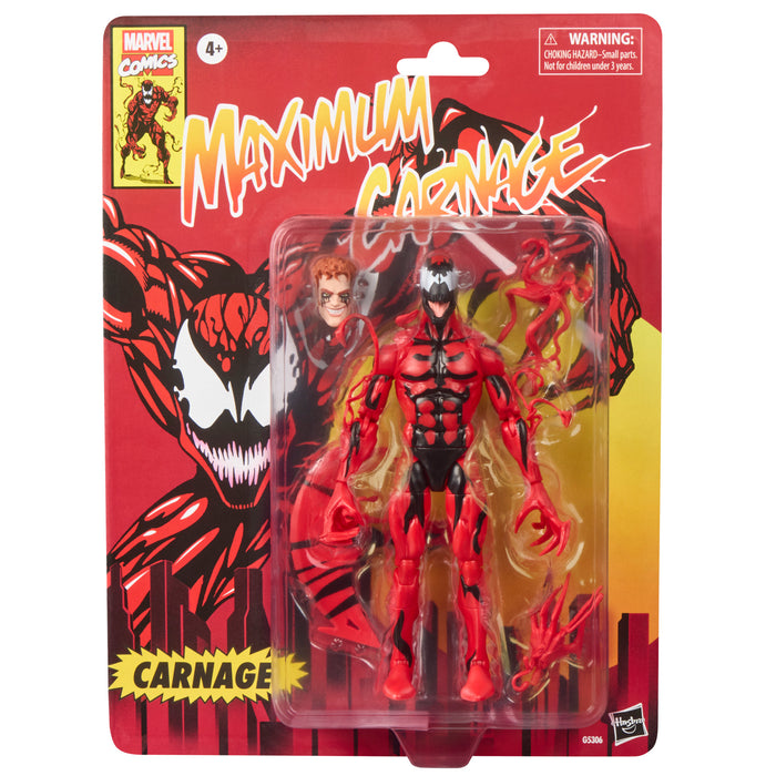 [PREORDER] Marvel Legends Retro Cardback Carnage, Maximum Carnage | Action Figure | Hasbro