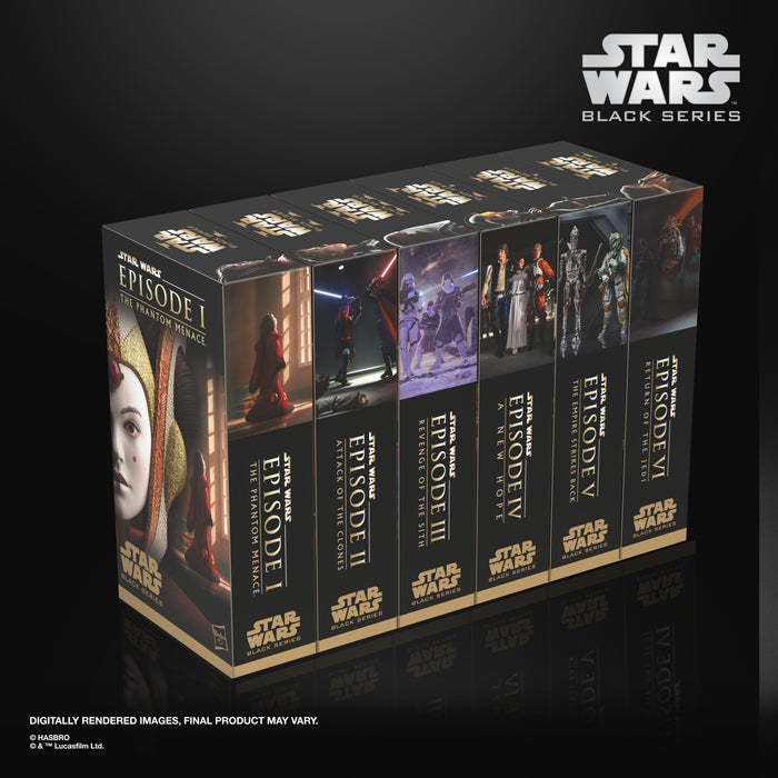 [PREORDER] STAR WARS Black Series Saga Collection Multipack | 6-Inch Action Figures | Hasbro