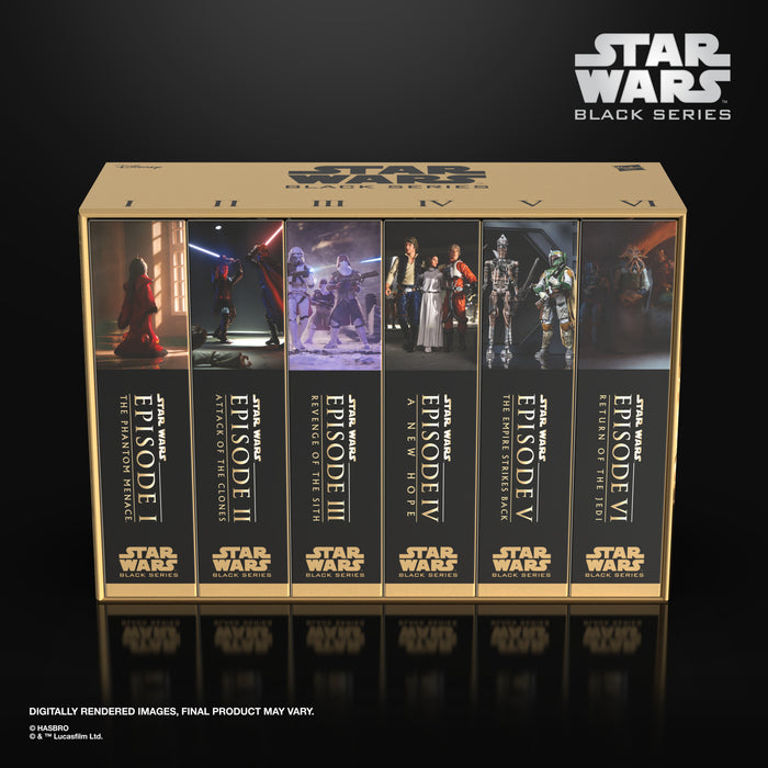 [PREORDER] STAR WARS Black Series Saga Collection Multipack | 6-Inch Action Figures | Hasbro