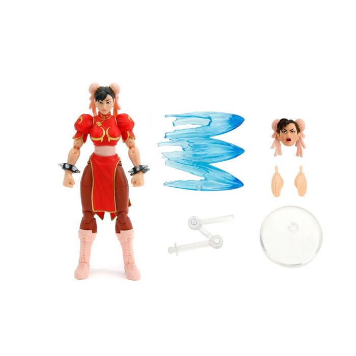 Ultra Street Fighter II Chun-Li 6-Inch Scale Action Figure  (Red Version) | Target Exclusive