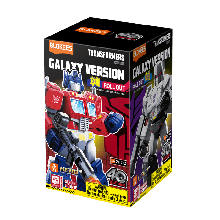 Galaxy Version 01 Roll Out Mini Model Kit | Transformers | Blokees Model Kit