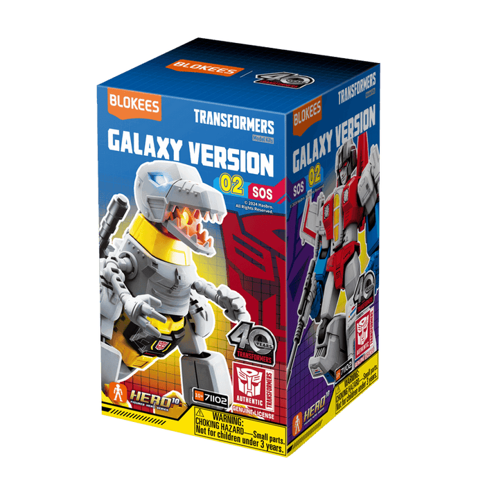 Transformers Galaxy Version 02 SOS Mini Model Kit (Blokees)