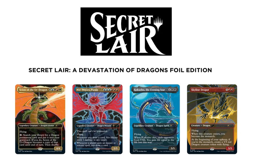 A Devastation of Dragons Rainbow | Secret Lair Roadshow Edition | Magic the Gathering