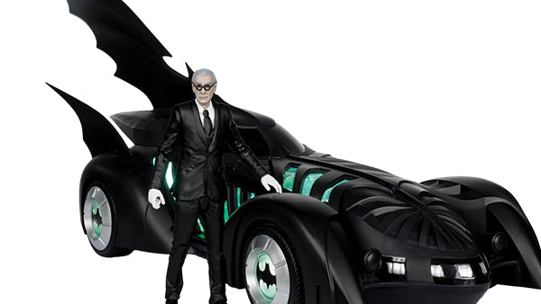 Alfred Pennyworth & Batmobile (Batman Forever) Vehicle 2pk (DC MULTIVERSE VEHICLES)