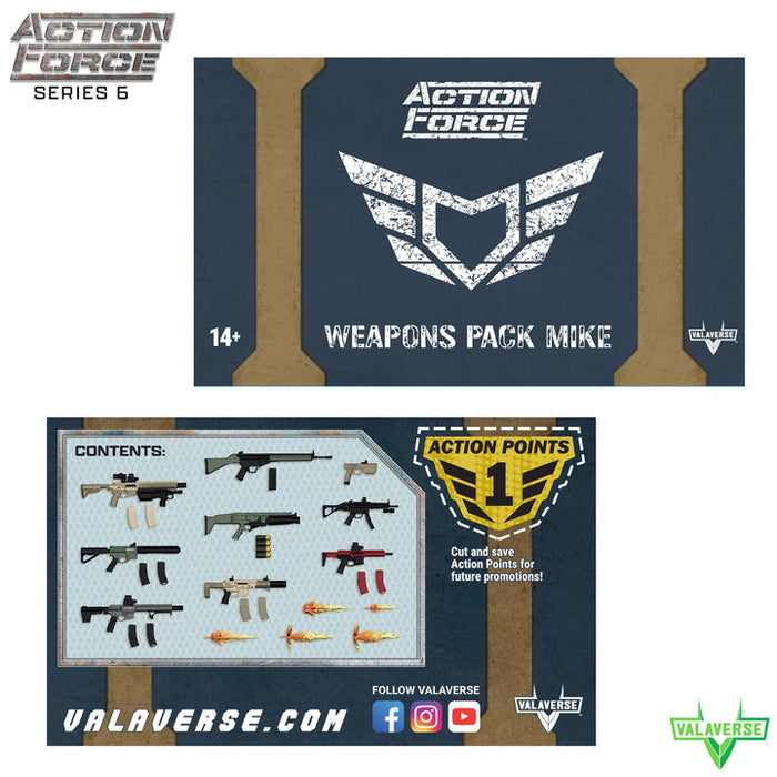 Weapons Pack Mike (Action Force Series 6) | Action Figure | Valaverse
