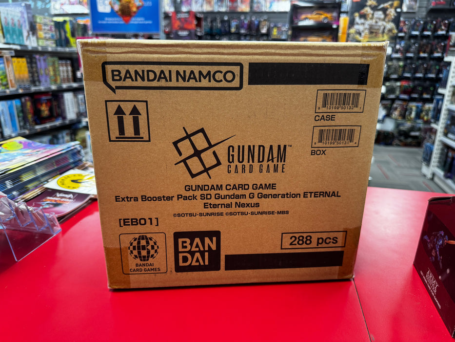 GUNDAM ETERNAL NEXUS (EB-01 G-GENERATION) BOOSTER BOX CASE OF 12 | TCG | BANDAI