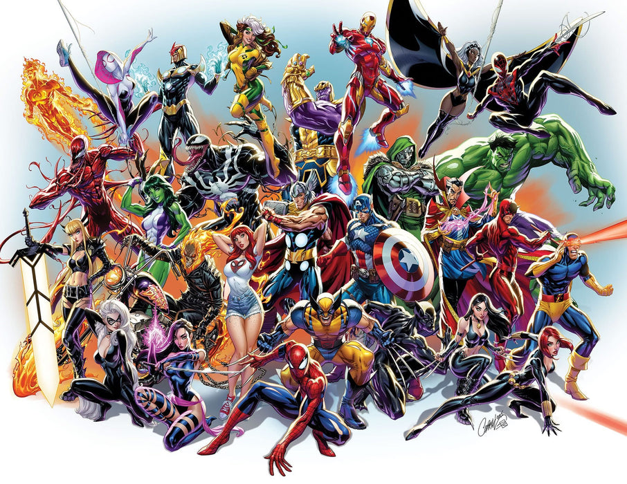 Marvel Universe | Poster | J. Scott Campbell