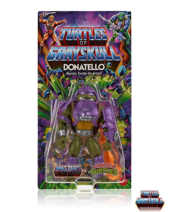 Turtle of Grayskull - Donatello Heroic Turtle-at-Arms! (MOTU x TMNT)