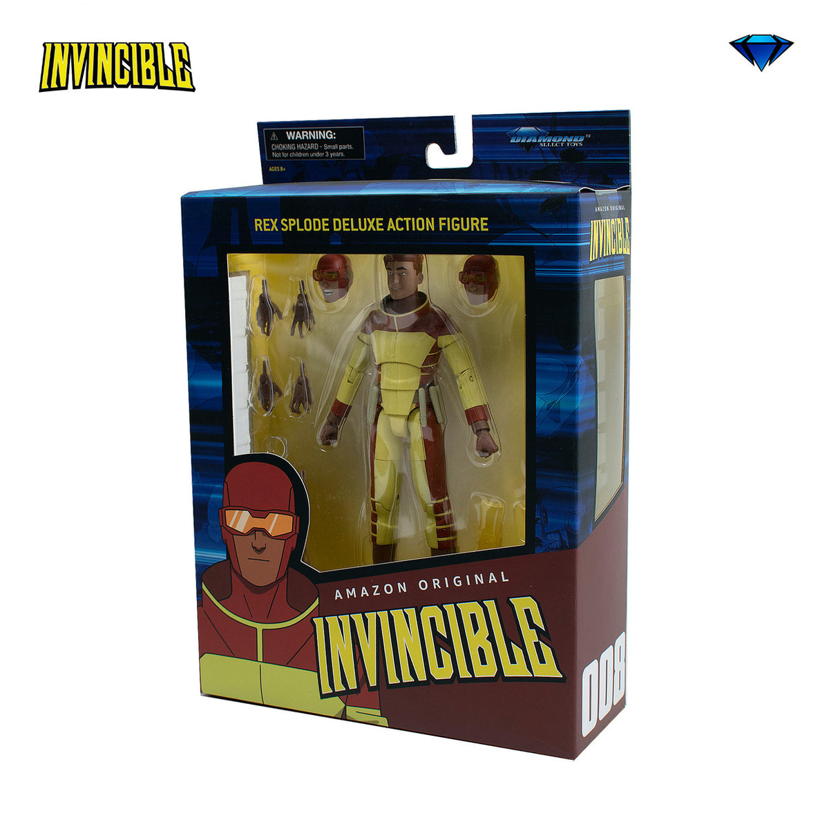Rex Splode - Invincible (Series 4) Deluxe Action Figure — Heroes World