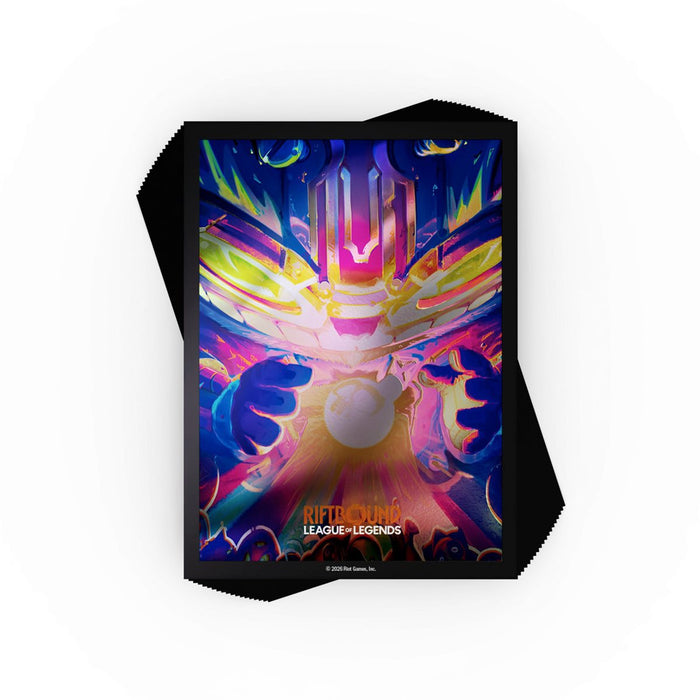 [PREORDER] Ziggs Art Sleeves | Riftbound TCG: Radiance | League of Legends