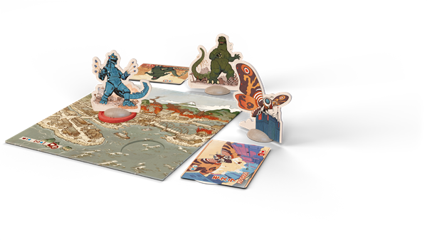 [PREORDER] King of Tokyo : Godzilla edition (+exclusive Canadian monster “Castor Van Dam”) | Board Games | IELLO