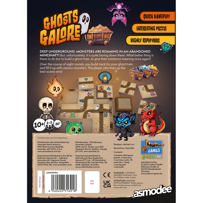 Ghosts Galore | Board Game | Lookout Games