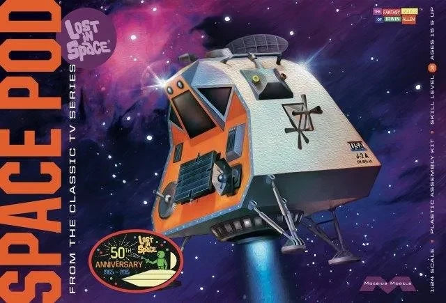 Lost in Space® Space Pod | Model Kit | Moebius Models