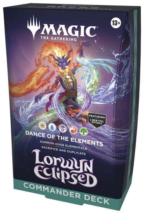 Dance of the Elements Commander Deck | Lorwyn Eclipsed | Magic the Gathering TCG