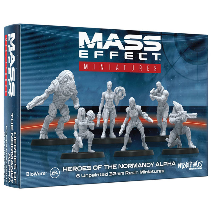 Mass Effect - The Board Game: Miniatures: Heroes of the Normandy Alpha | Board Game | Modiphius Entertainment