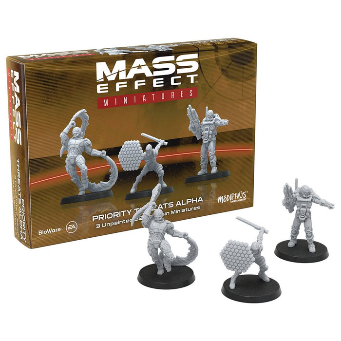 Mass Effect - The Board Game: Miniatures: Priority Threats Alpha | Board Game | Modiphius Entertainment