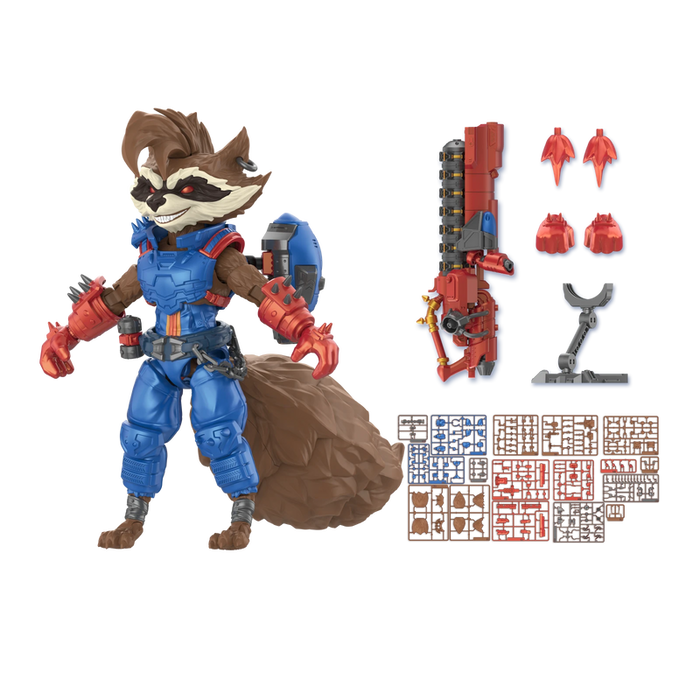 [PREORDER JULY 2026] Marvel Rivals Rocket Raccoon Champion Class CC08 | Model Kit | Blokees