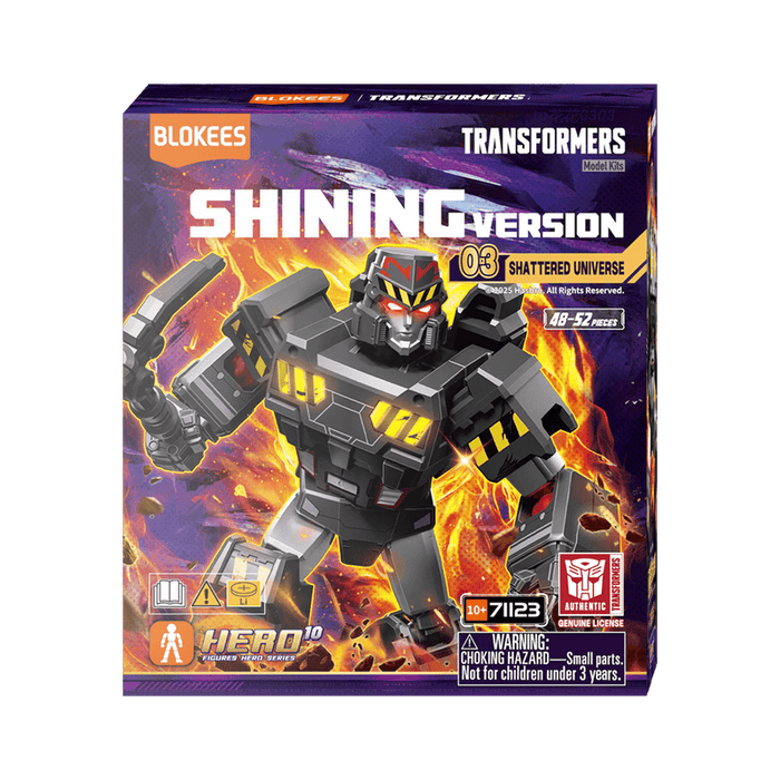 Shining Version 03 Shattered Universe | Transformers | Blokees Model Kit