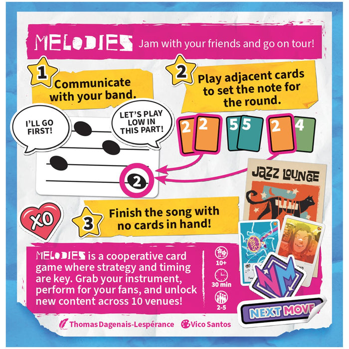 Melodies (EN) | Board Games | Next Move
