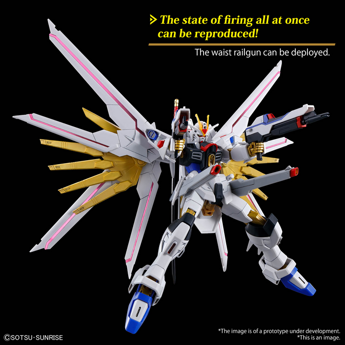 HG 1/144 MIGHTY STRIKE FREEDOM GUNDAM | Model Kit | Bandai