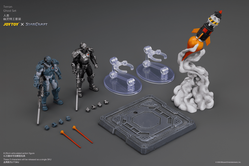 [PREORDER] Terran Ghost Set | StarCraft Action Figure | Joy Toy