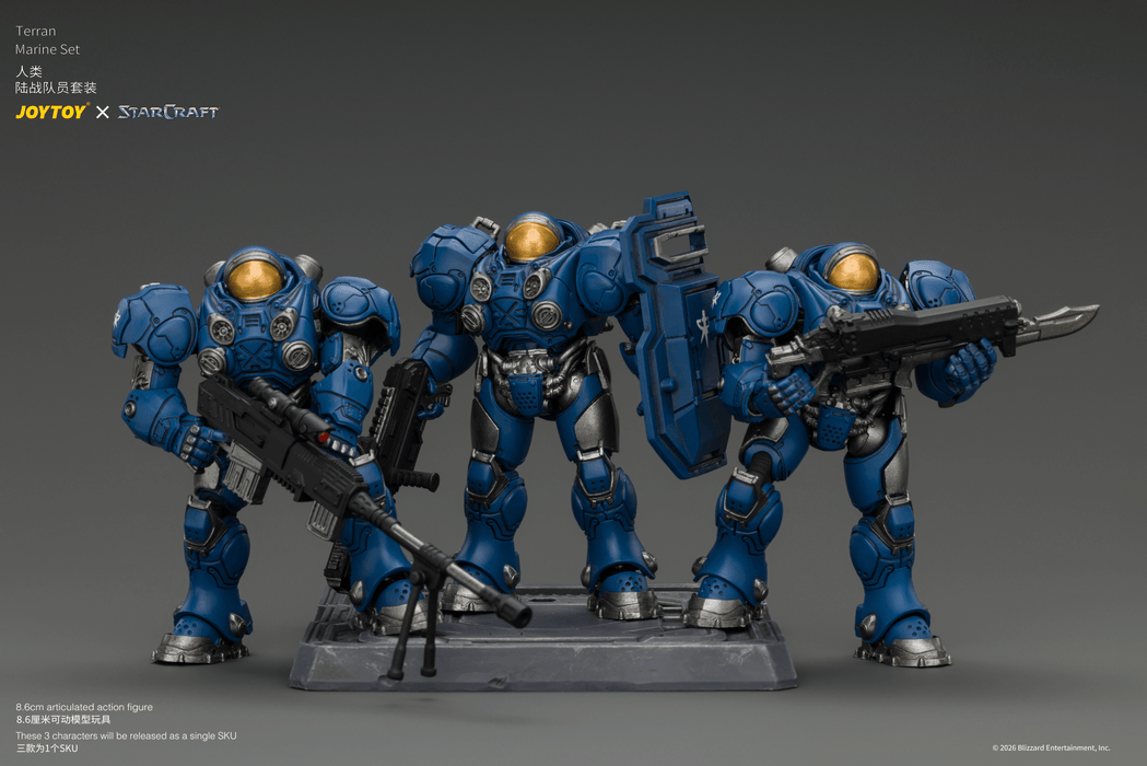 [PREORDER] Terran Marine Set | StarCraft Action Figure | Joy Toy