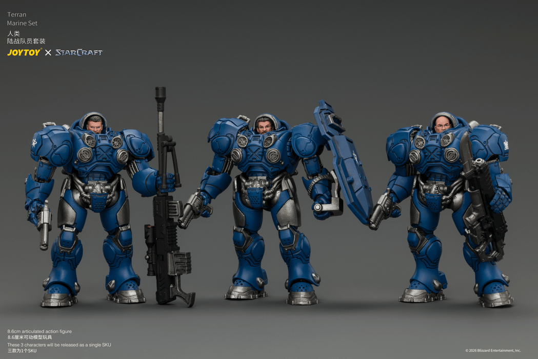 [PREORDER] Terran Marine Set | StarCraft Action Figure | Joy Toy