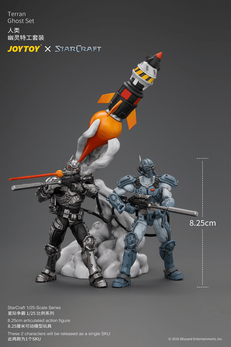 [PREORDER] Terran Ghost Set | StarCraft Action Figure | Joy Toy