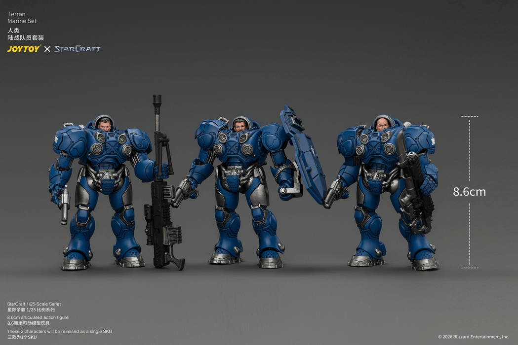 [PREORDER] Terran Marine Set | StarCraft Action Figure | Joy Toy