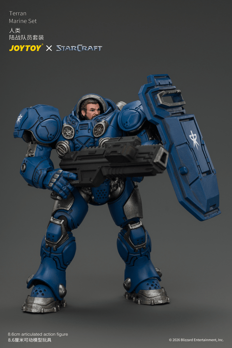 [PREORDER] Terran Marine Set | StarCraft Action Figure | Joy Toy