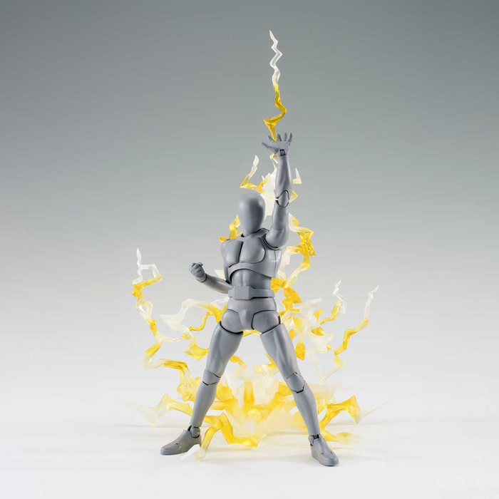 TAMASHII EFFECT THUNDER Yellow Ver. , Bandai Spirits Tamashii Effect | Action Figure | TAMASHII NATIONS
