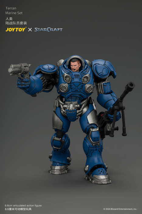 [PREORDER] Terran Marine Set | StarCraft Action Figure | Joy Toy