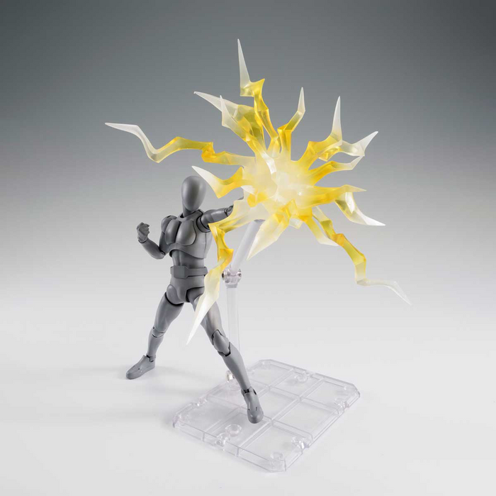 TAMASHII EFFECT THUNDER Yellow Ver. , Bandai Spirits Tamashii Effect | Action Figure | TAMASHII NATIONS